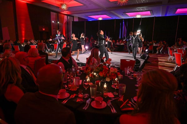 Guests enjoy a performance by the Georgia High School Musical Theatre Awards program at the 2023 Overture Gala. (Photo Courtesy of Derek White/KO Photography)