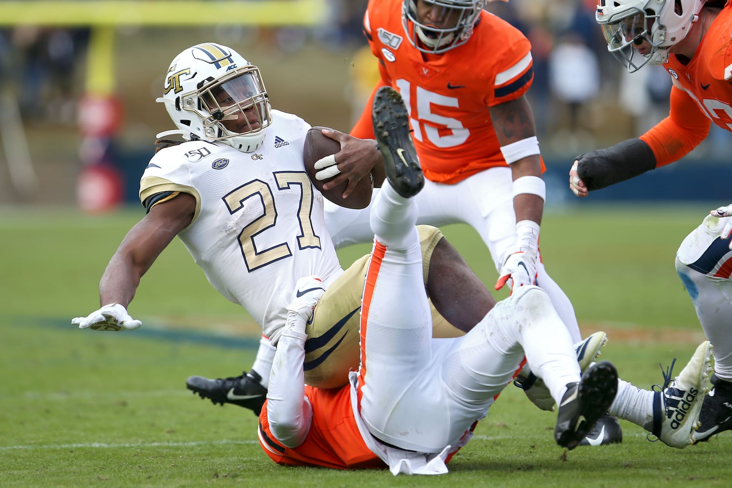 Photos: Georgia Tech falls to 2-7 with loss to Virginia