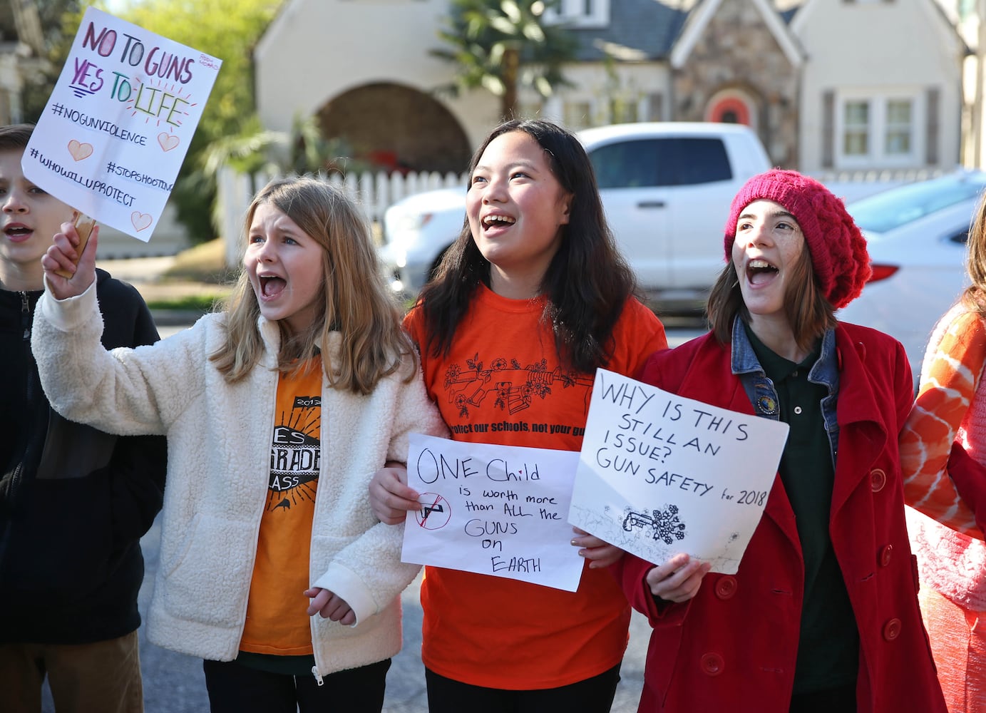 National School Walkout: Metro Atlanta students protest gun violence