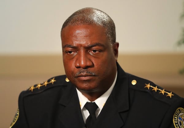 Clayton County schools police chief Thomas Y. Trawick, Jr., presides over a department with one of the highest rates of troubled police officers in the state. CURTIS COMPTON/CCOMPTON@AJC.COM