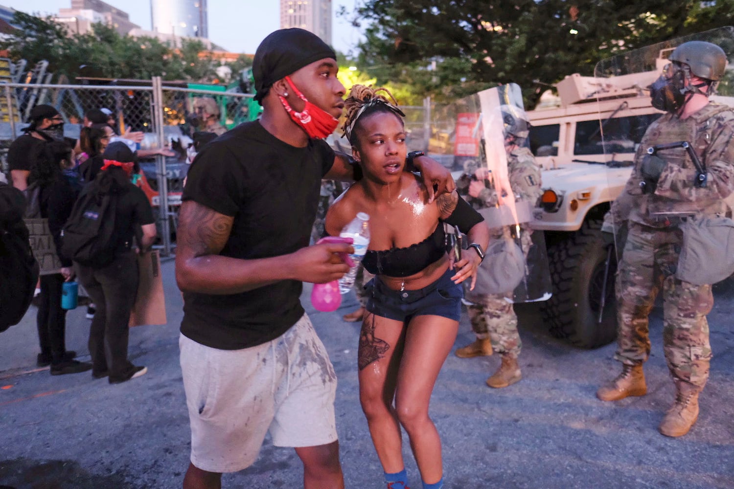 PHOTOS: Protesters gather across metro Atlanta