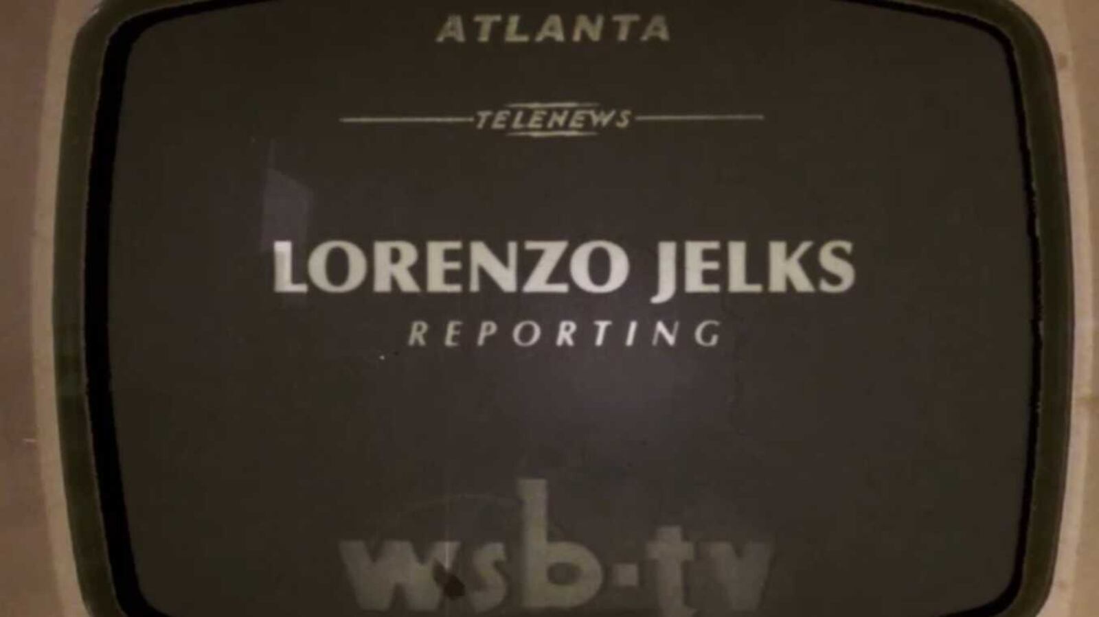 WSB-TV initially didn't show Lo Jelks' face on the air when he was first hired in 1967 for fear of a backlash from white viewers who didn't want to see a Black reporter on the air. Photo Credit: Atlanta Association of Black Journalists.