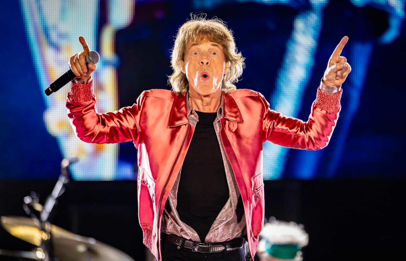 Atlanta, GA: The Rolling Stones play for crazed fans singing along to every word at Mercedes Benz Stadium on the Hackney Diamonds Tour. Photo taken Friday June 7, 2024. 060924 aajc rolling stones review (RYAN FLEISHER FOR THE ATLANTA JOURNAL-CONSTITUTION)