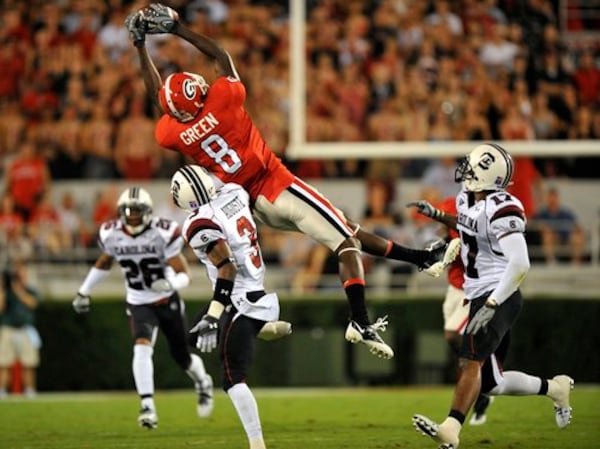 A.J. Green, WR, Georgia: As a three-year starter, the Bulldogs' dynamic wideout ranks third in school history in receptions (166) and receiving yards (2,619) and second in touchdown catches (23).