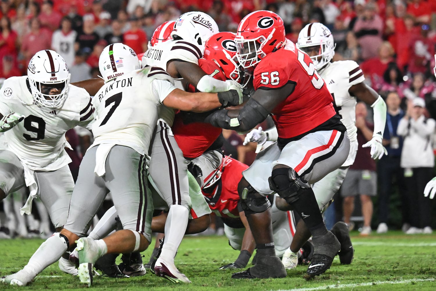 Georgia vs Mississippi State photo