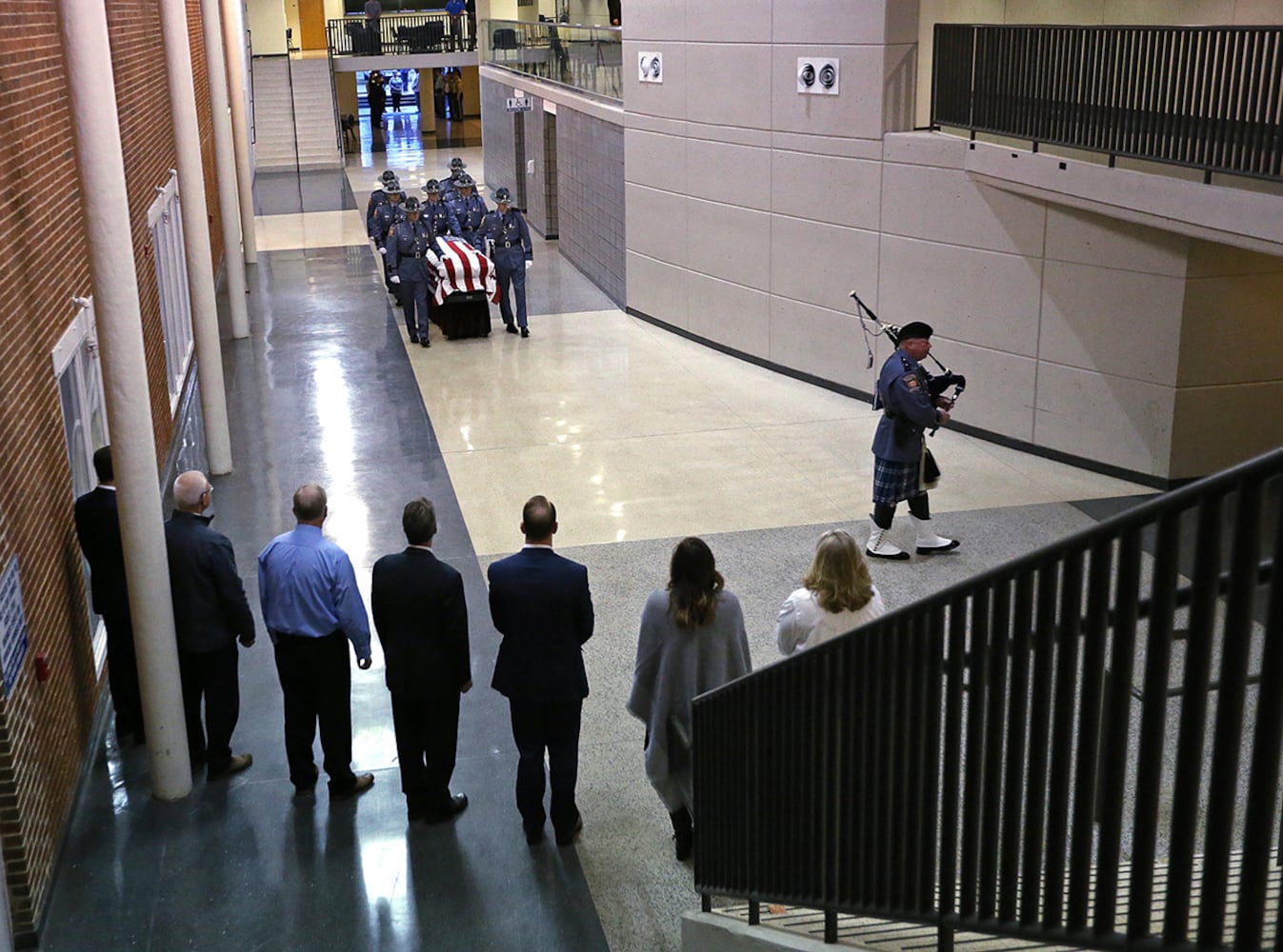 Funeral for campus police officer Jody Smith