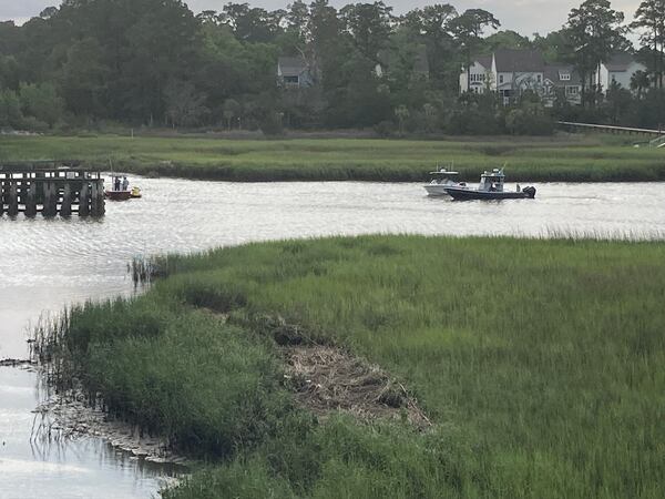 DNR and Marine Patrol responded to the single-boat crash on Sunday evening.