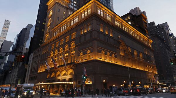 Historic Carnegie Hall was built by philanthropist Andrew Carnegie in 1891 and designed by architect William Burnet Tuthill. The main hall seats 2,804 on five levels and was extensively renovated in 1986. (Carolyn Cole/Los Angeles Times/TNS)