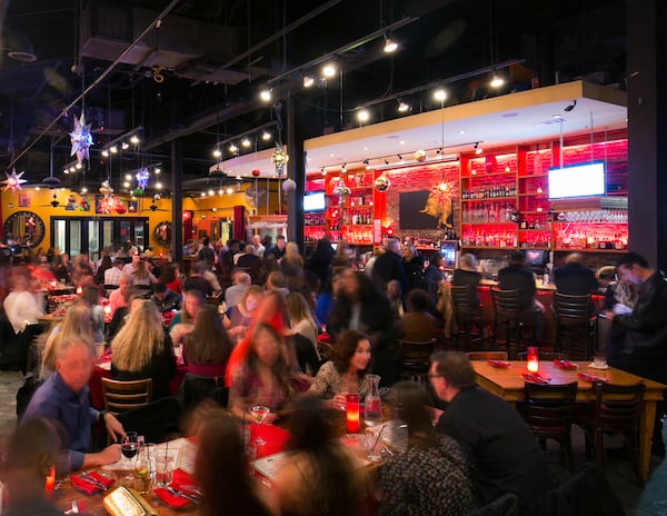  The dining room at Eclipse di Luna in Dunwoody / JASON GETZ