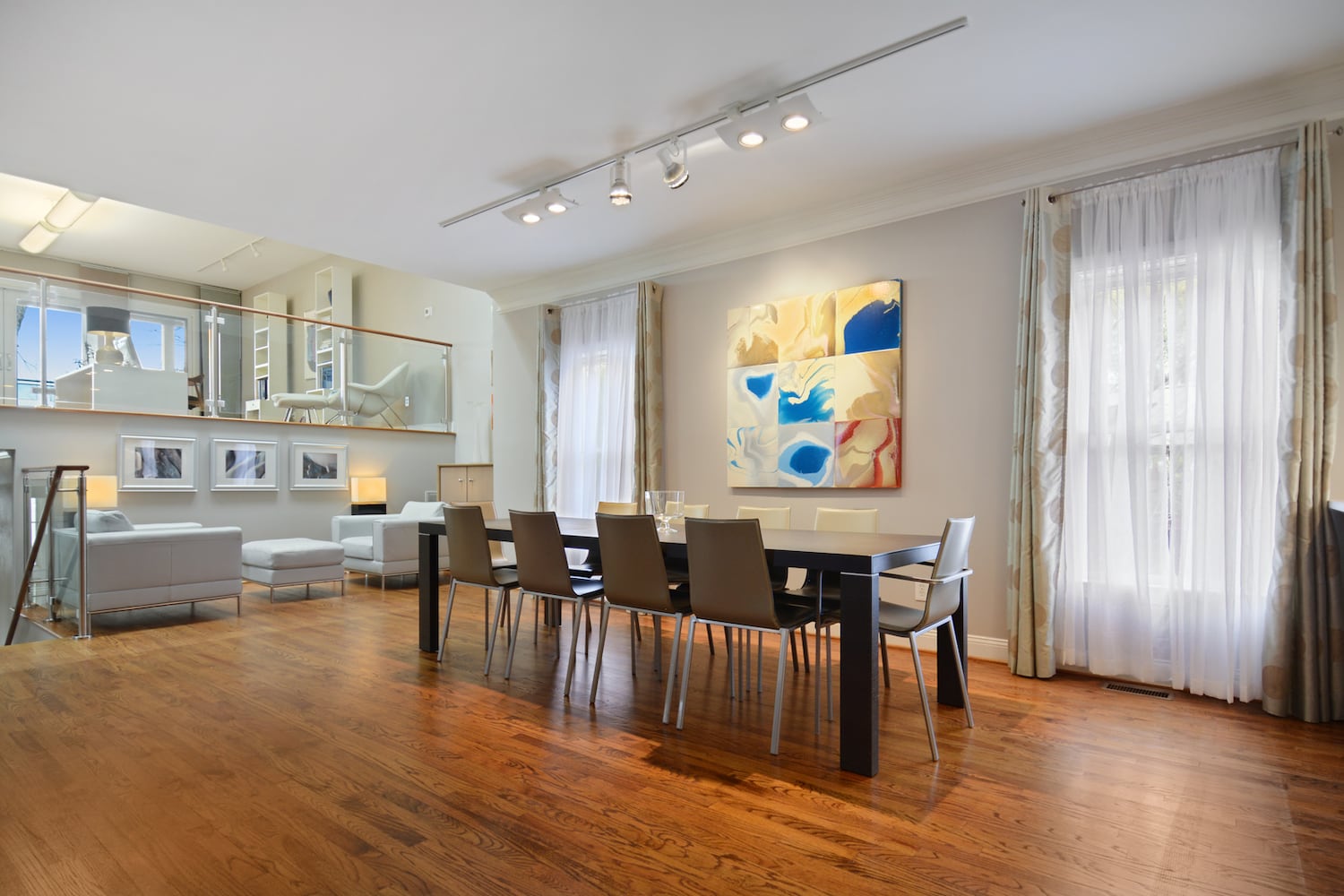 A temperature-controlled wine cellar is possible in this Atlanta home