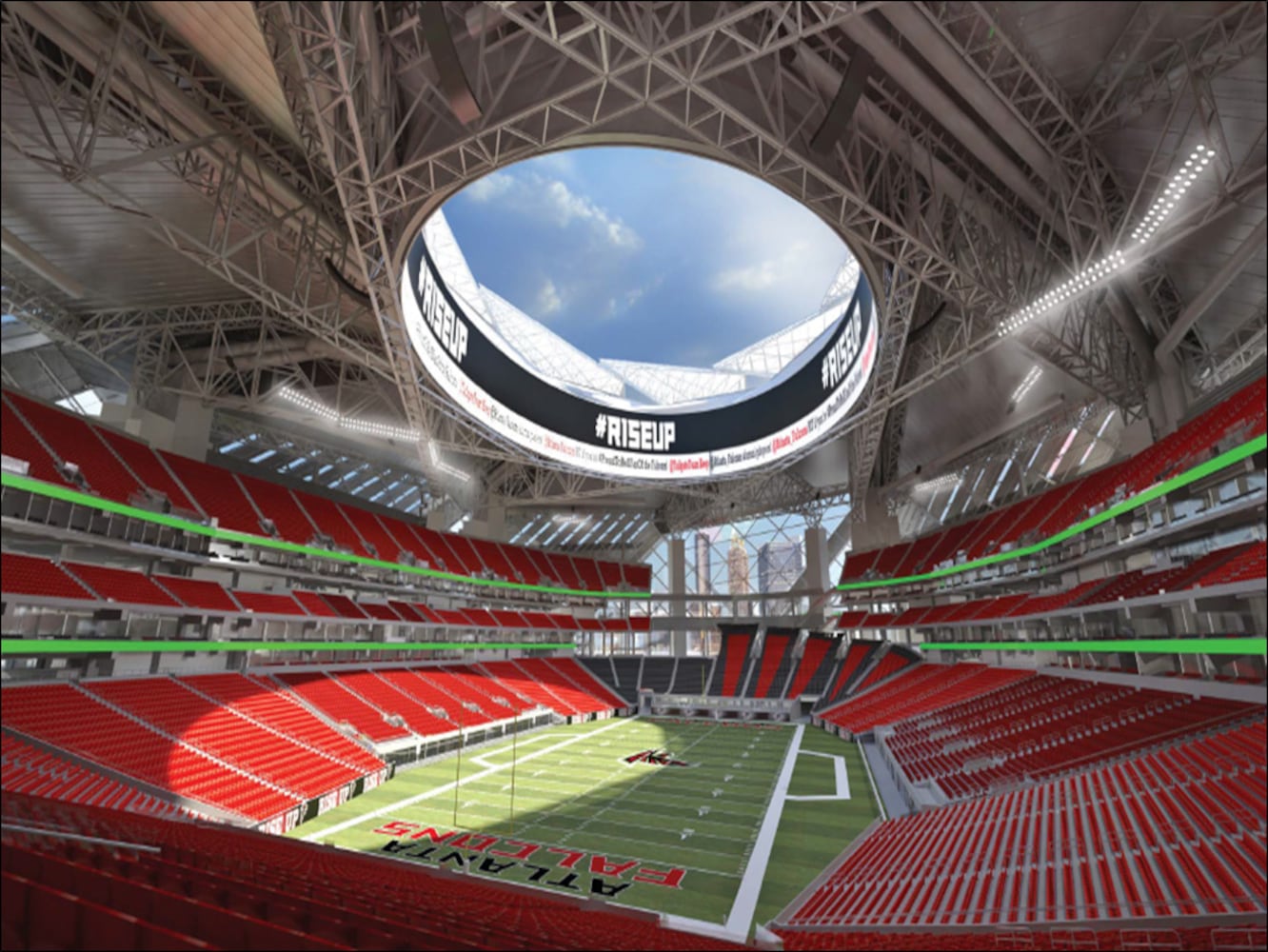 Falcons new stadium set to open for 2017 season