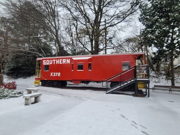 Board the renovated Southern Railway Caboose X372 at the Southern Museum of Civil War & Locomotive History’s Trains, Trains, Trains! event. Courtesy of Southern Museum of Civil War & Locomotive History