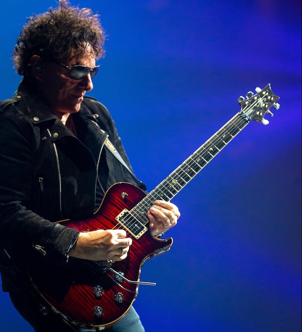 Neal Schon of Journey working his guitar magic.