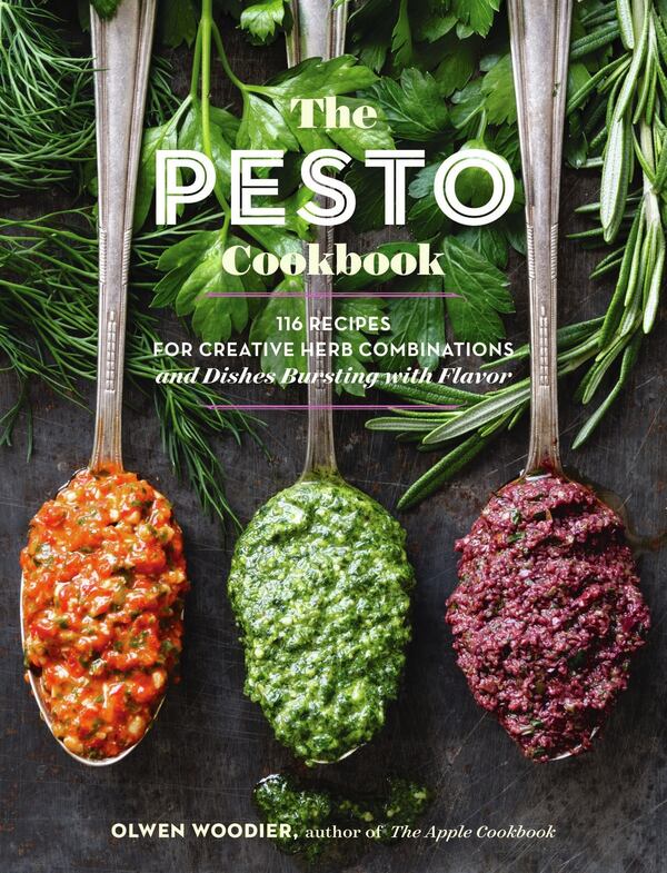 In “The Pesto Cookbook,” author Olwen Woodier offers creative ideas for changing up the classic Italian green sauce. CONTRIBUTED BY LARA FERRONI