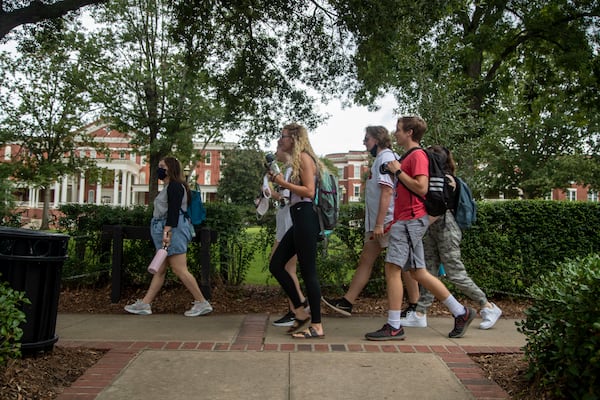 Baldwin County is home to thousands of students at its two college campuses, including Georgia College and State University in Milledgeville. Alyssa Pointer/AJC 