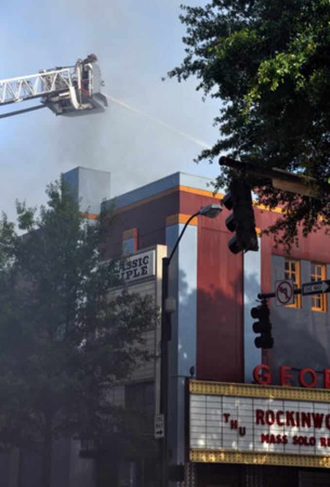 Fire guts Georgia Theatre in Athens