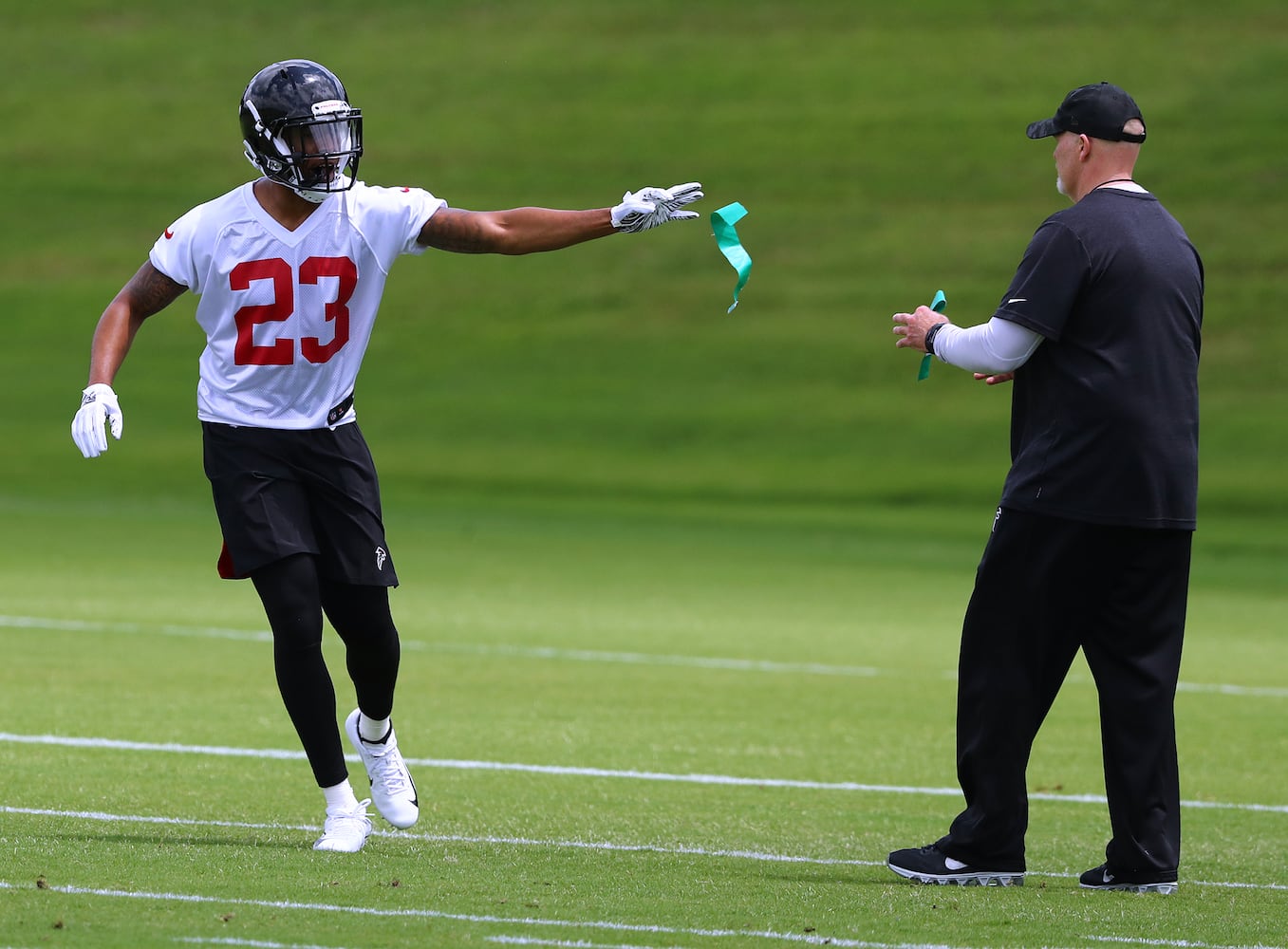 Photos: Falcons rookies suit up for mini-camp