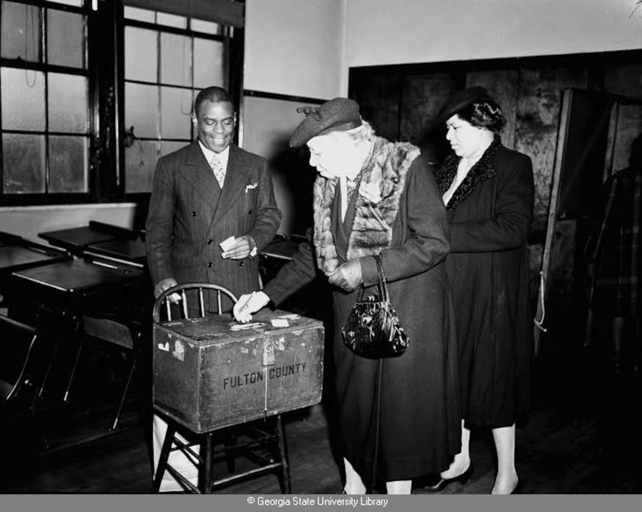 Flashback Photos: A look at voting in Georgia