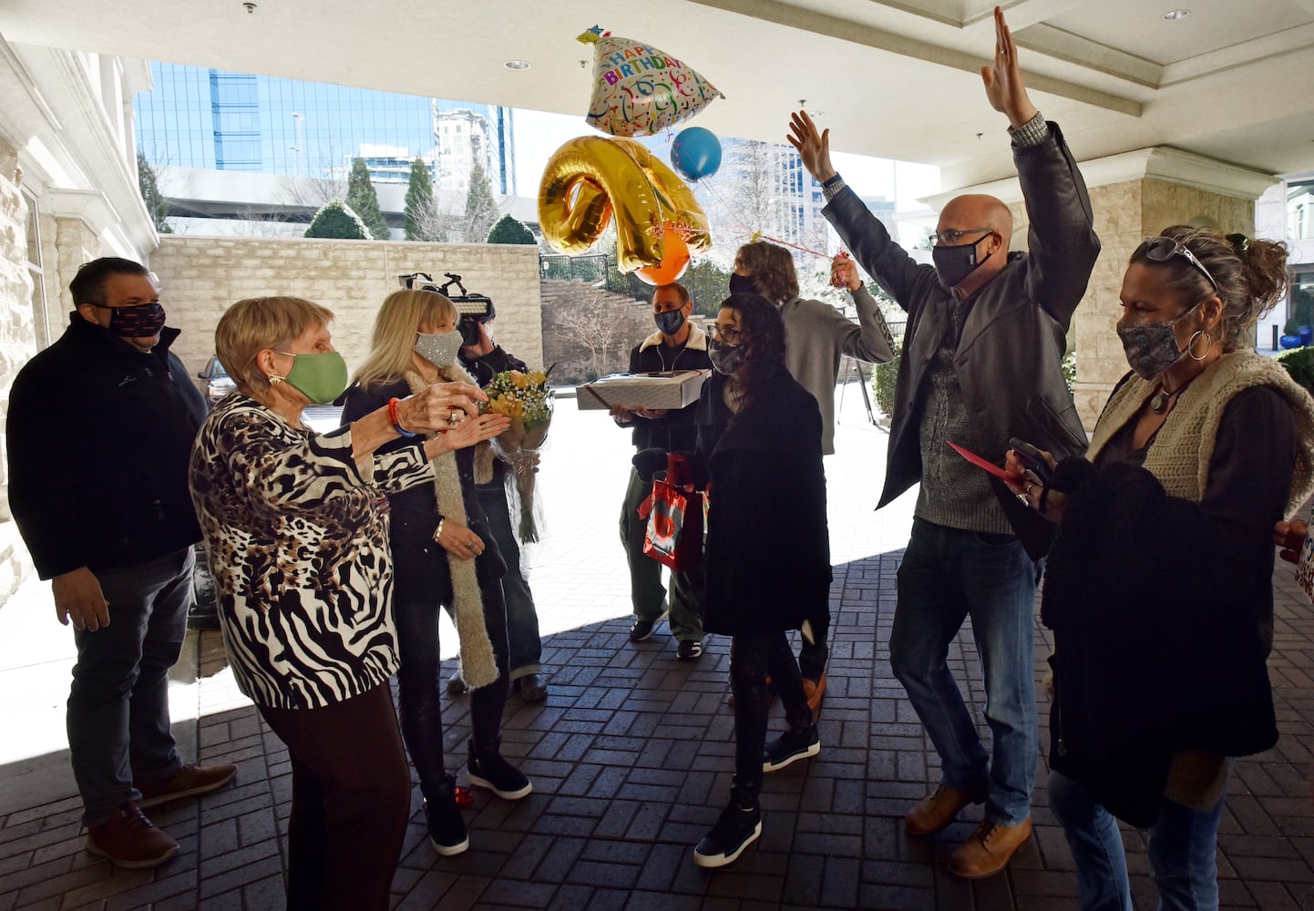 90-year-old gets safe surprise on birthday