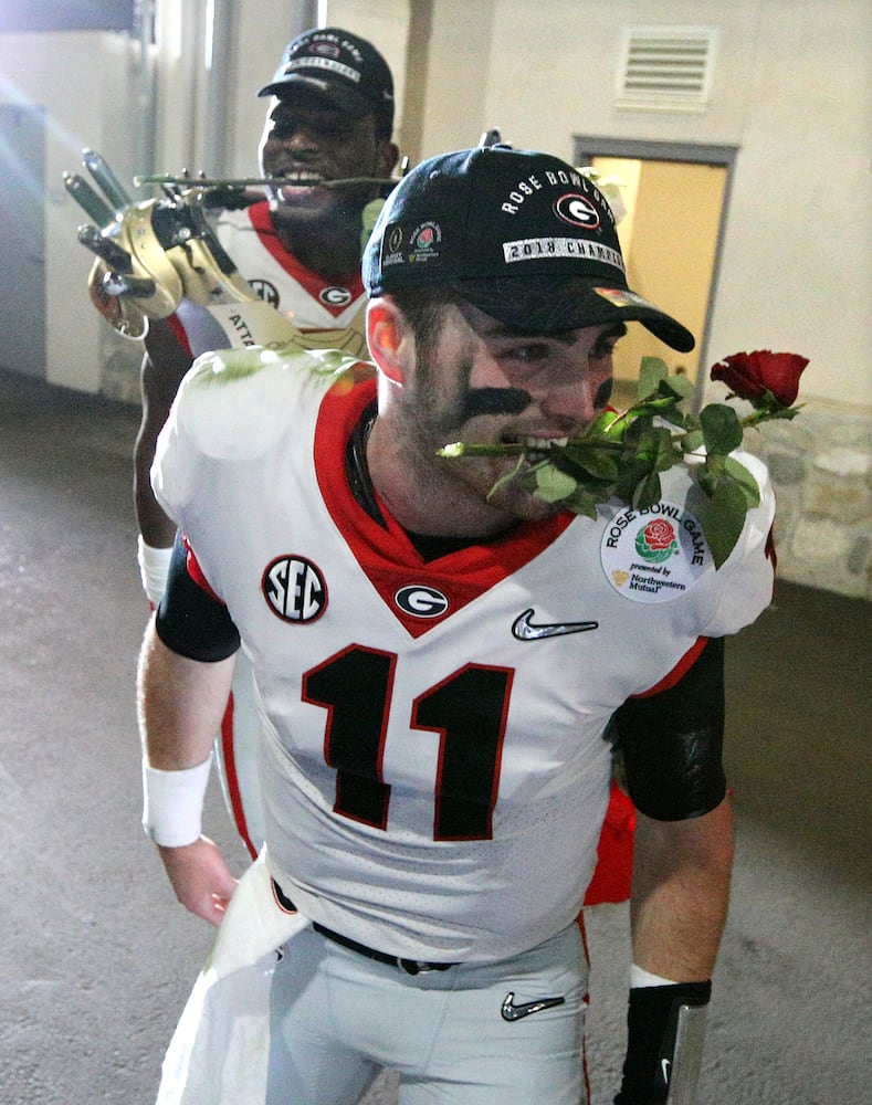 Photos: Bulldogs celebrate Rose Bowl victory