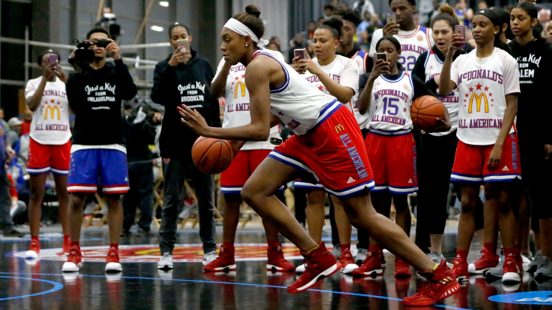 Maya Dodson McDonald's All-American dunk contest