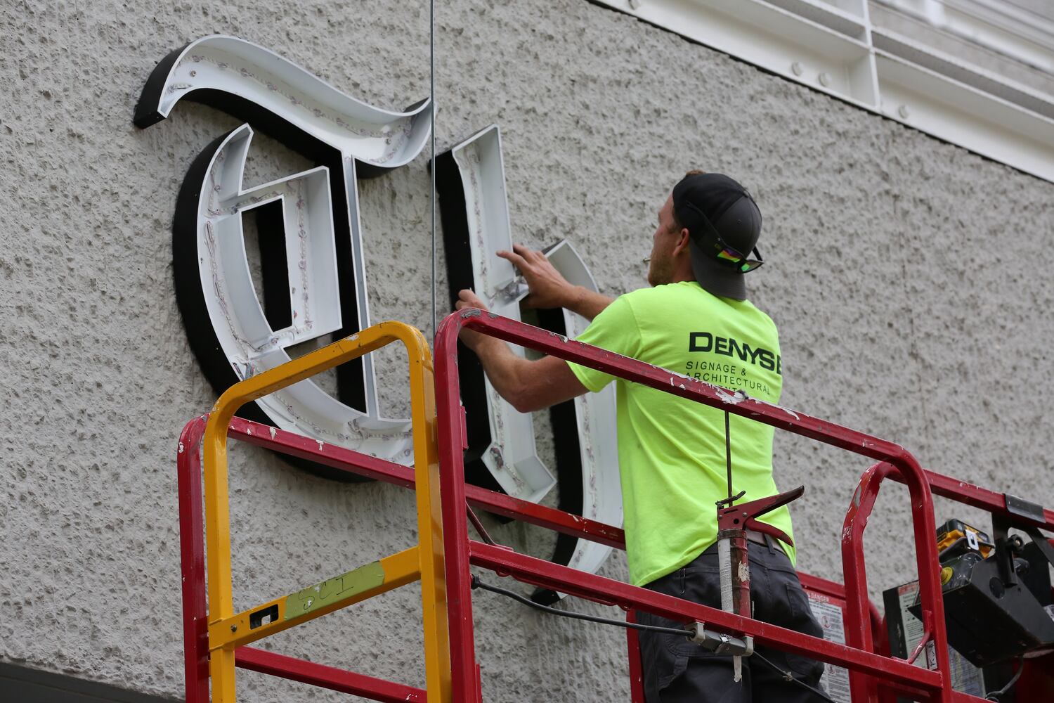 AJC Midtown sign