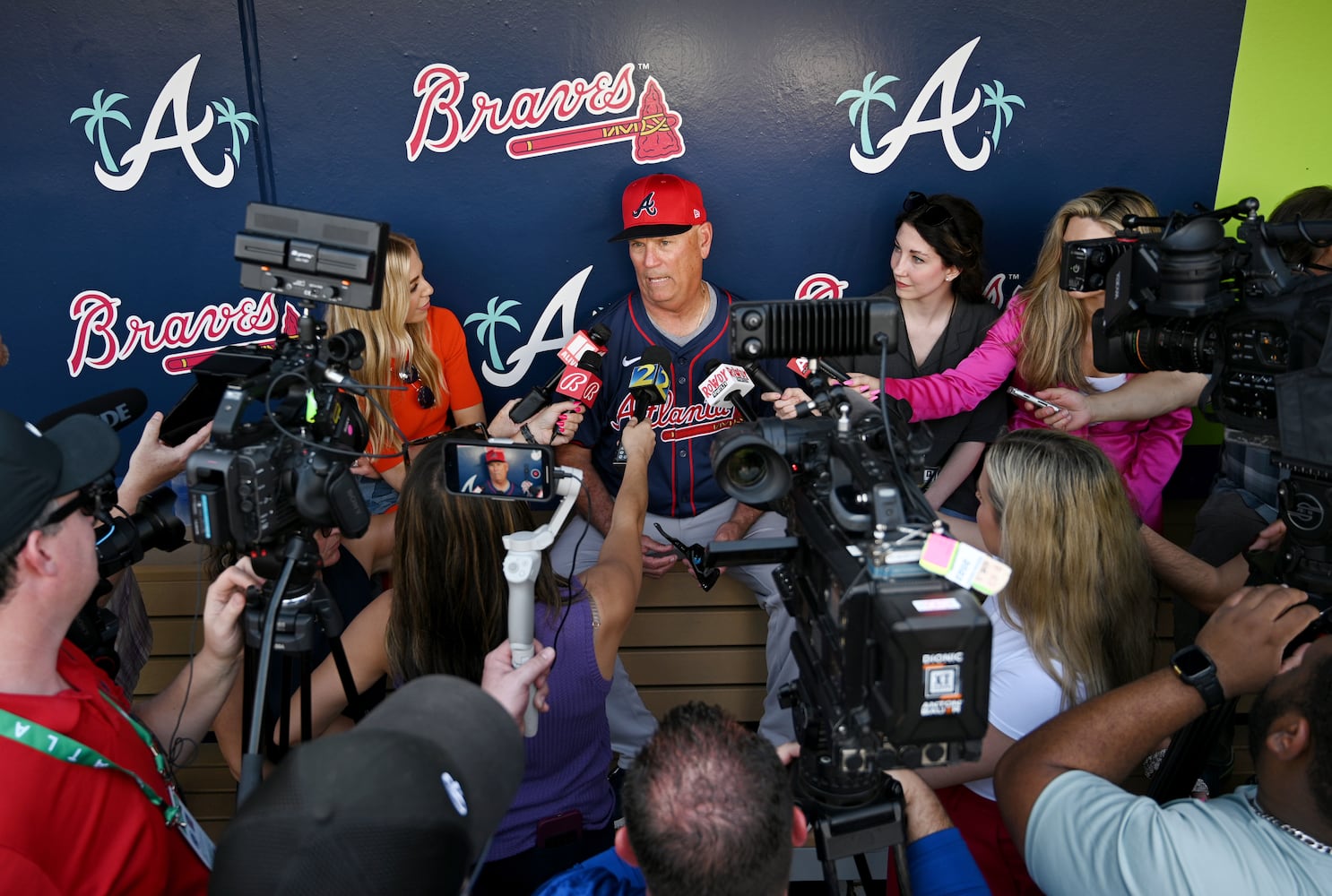 Braves spring training - Day 4