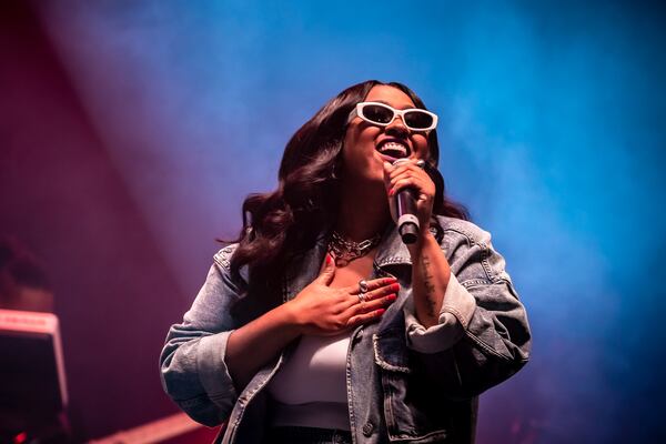 Grammy-winning R&B singer Jazmine Sullivan closes out Sunday evening on One Musicfest's Toyota Stage.