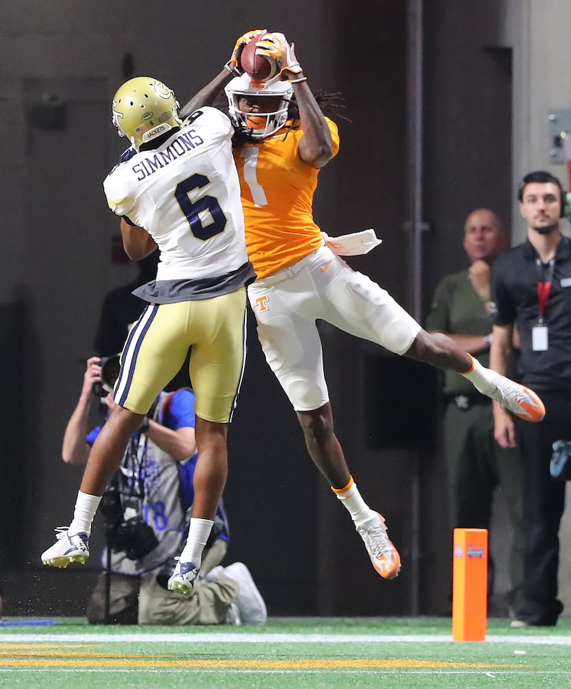 Photos: Georgia Tech falls to Tennessee in Chick-fil-A Kickoff game