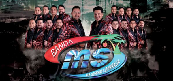 Banda MS de Sergio Lizarraga performs at Gas South Arena in Duluth on Saturday.