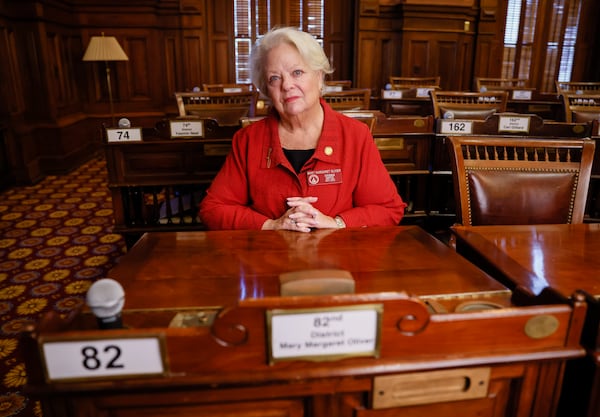 Rep. Mary Margaret Oliver, D-Decatur, co-sponsored the mental health parity bill that was passed by the legislature. She says that for 10 years she has urged Children’s Healthcare of Atlanta to provide more services for children with intensive psychiatric needs. "I want them to do more," she says, "and there are many other people in Georgia that want them to do more." (Bob Andres for the Atlanta Journal Constitution)