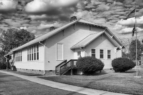 The Walnut Cove Colored School in Stokes County, N.C., had become dilapidated and was in danger of demolition when former students came together in 1994 to save it. Its recognition by the National Trust for Historic Places was "seen as a watershed," writes Andrew Feiler, and led to preservation efforts at other Rosenwald schools. Photo: Andrew Feiler