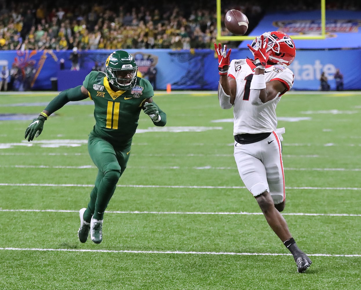 Photos: Bulldogs battle Baylor in Sugar Bowl