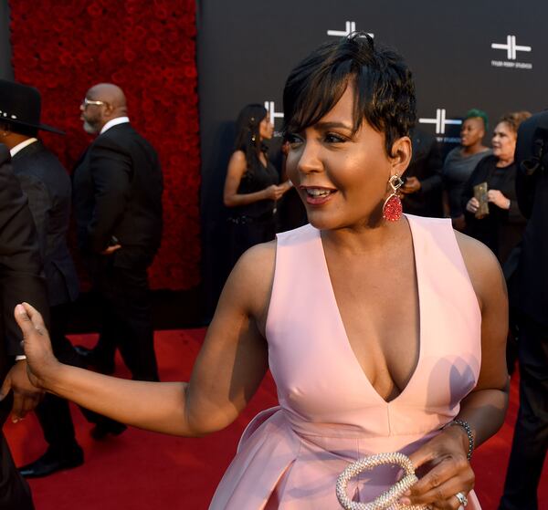 October 5, 2019 Atlanta -  Atlanta Mayor Keisha Lance Bottoms spoke to the AJC on the red carpet for the opening of Tyler Perry Studios Saturday, October 5, 2019 in Atlanta. Perry acquired the property of Fort McPherson to build a movie studio on 330 acres of land. (Ryon Horne / Ryon.Horne@ajc.com)