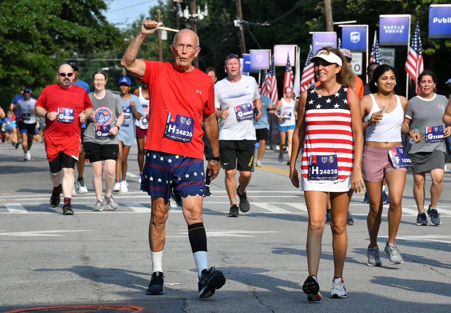 Peachtree Road Race photo