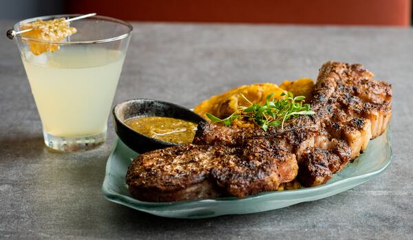 Asada Negro Beef Short Rib Tomahawk from Serenidad.