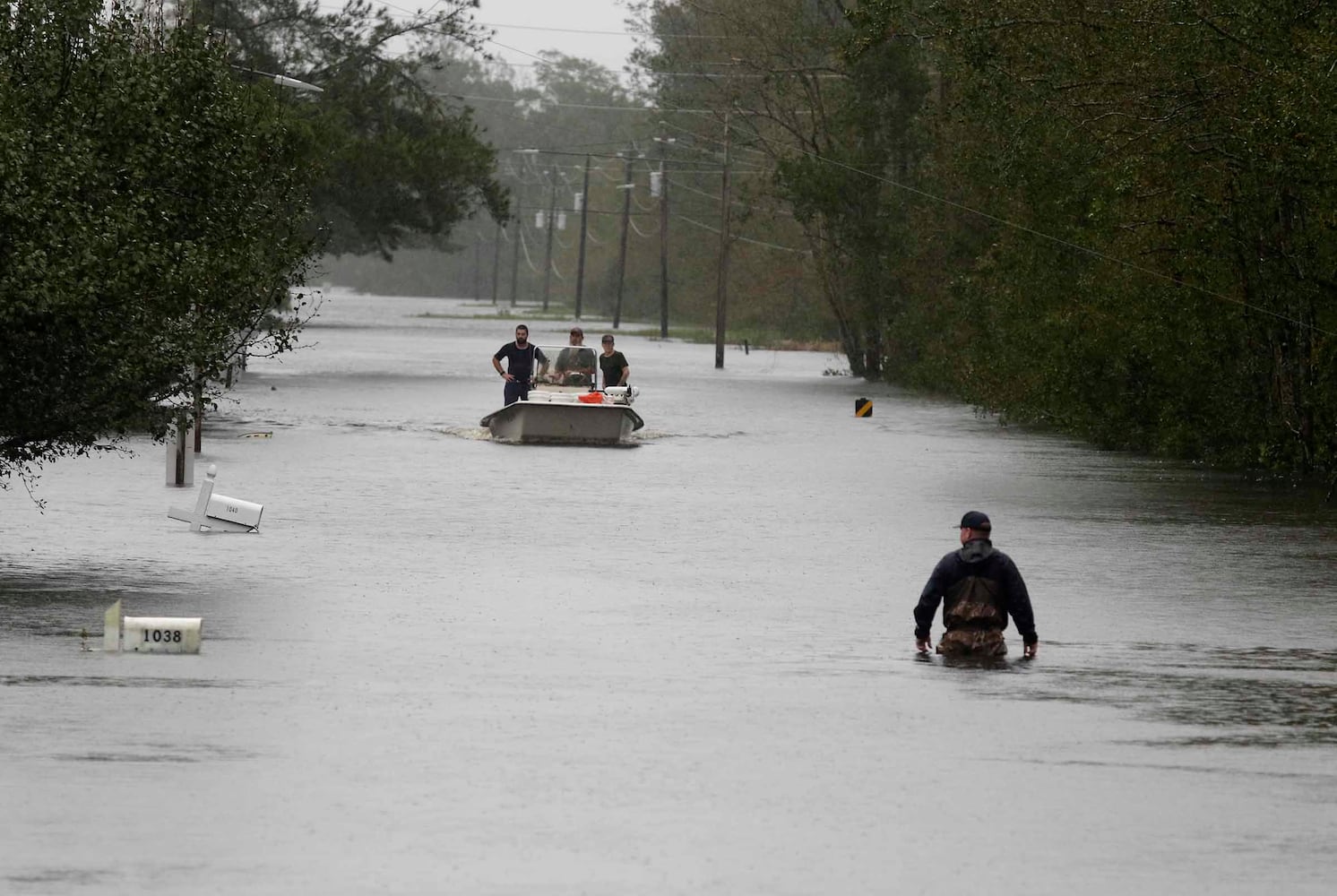 Photos: Tropical Storm Florence soaks Carolinas