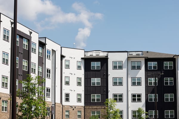 Parkside, a new affordable housing community located on the Beltline Westside trail on Wednesday, June 1, 2022 . (Natrice Miller / natrice.miller@ajc.com)

