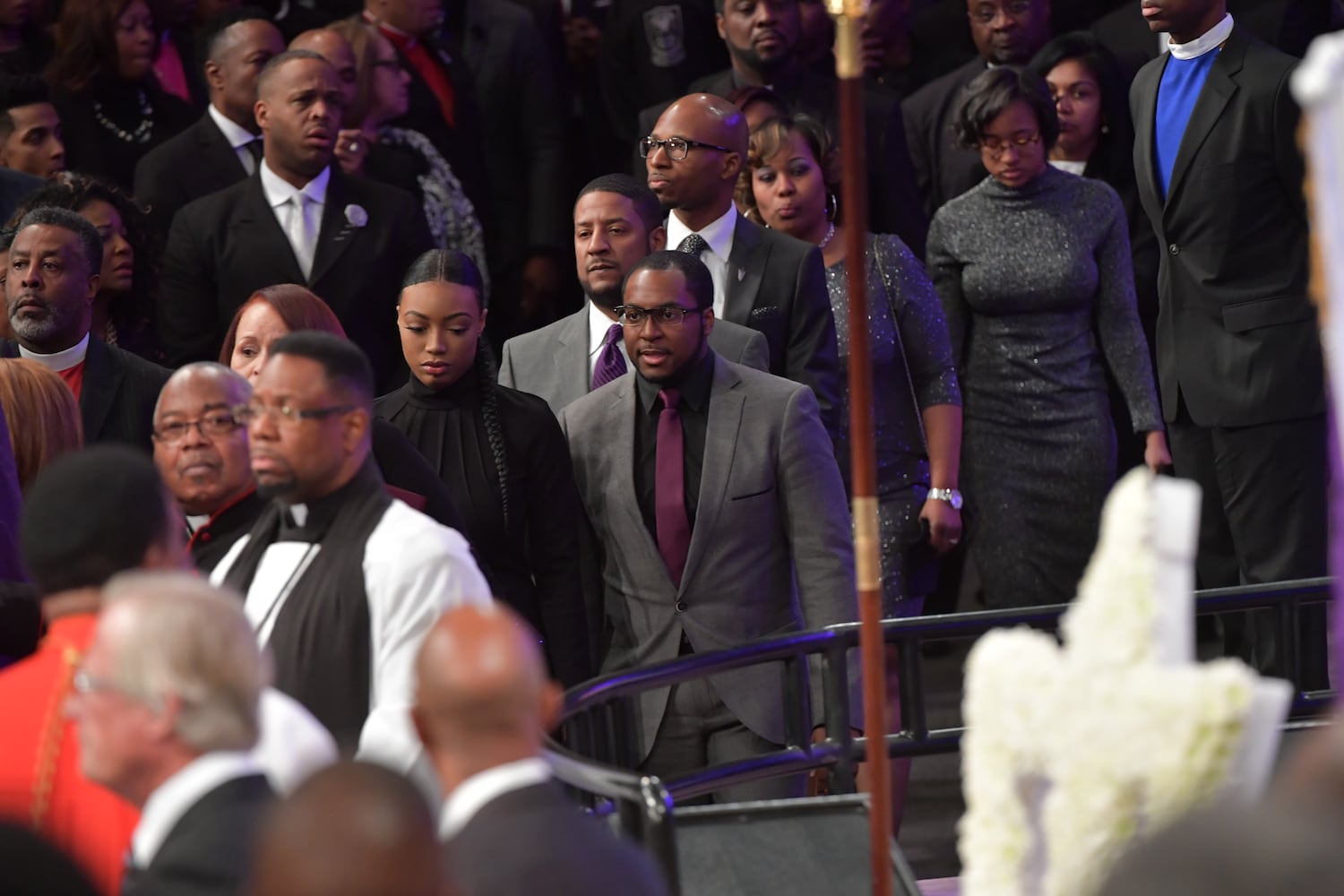 Mourners attend Bishop Eddie Long's funeral service