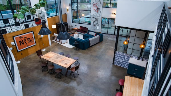 The "Real World Atlanta" house is bright, airy and full of open space. The show was shot in Atlanta from March through May, 2019.