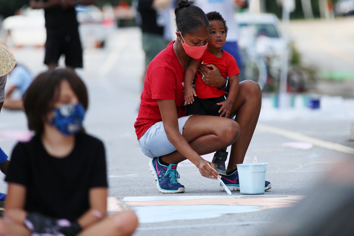 Decatur's 'Black Lives Matter' street mural