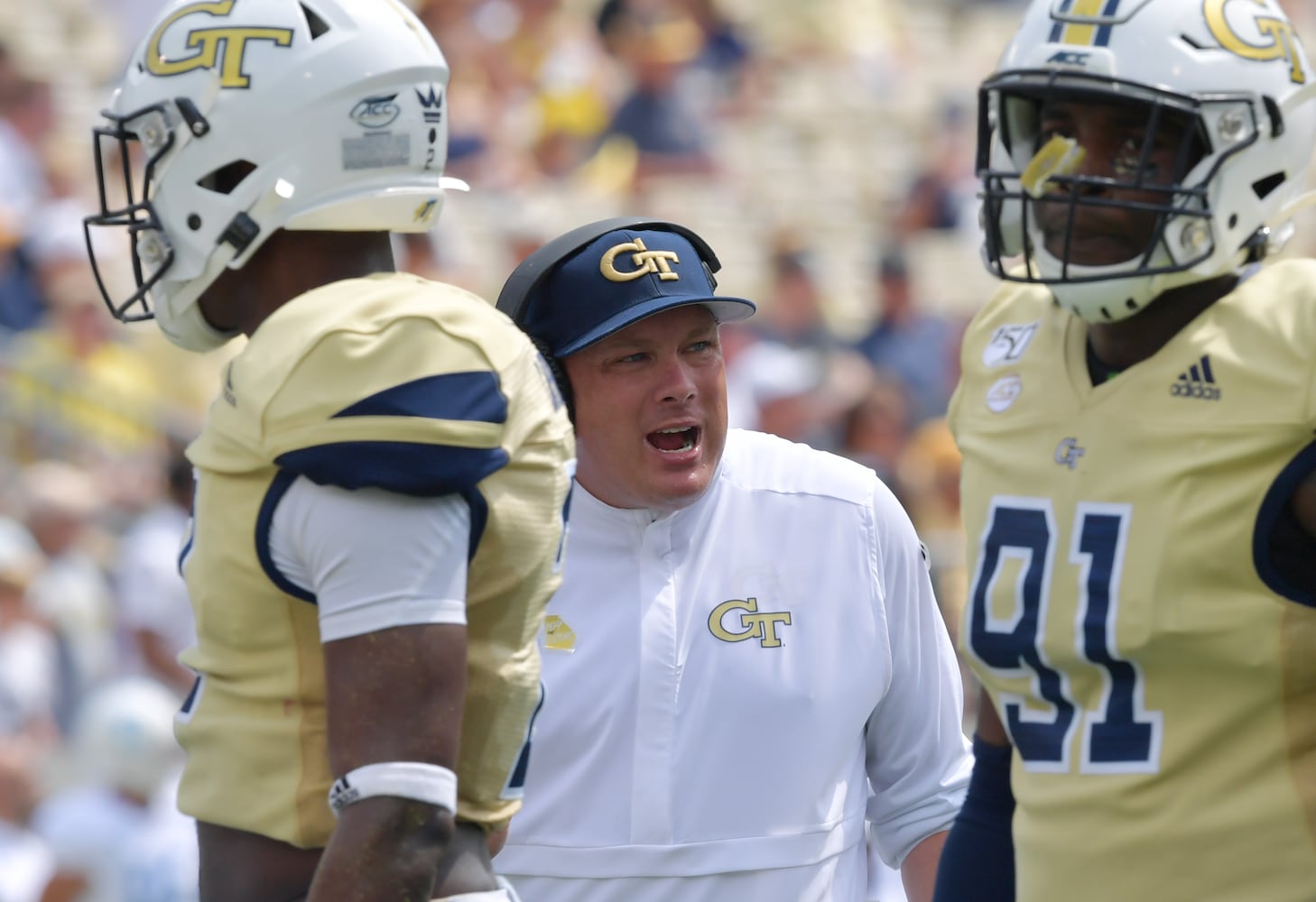 Photos: Georgia Tech is upset by The Citadel