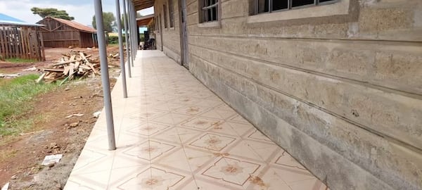 Top-to-bottom renovations of schools in Kenya are taking place thanks to Charles Wangondu and members of the board of his nonprofit, TFalls Foundation. His foundation has raised nearly $700,000 and is about to complete its third school renovation. Courtesy of TFalls Foundation