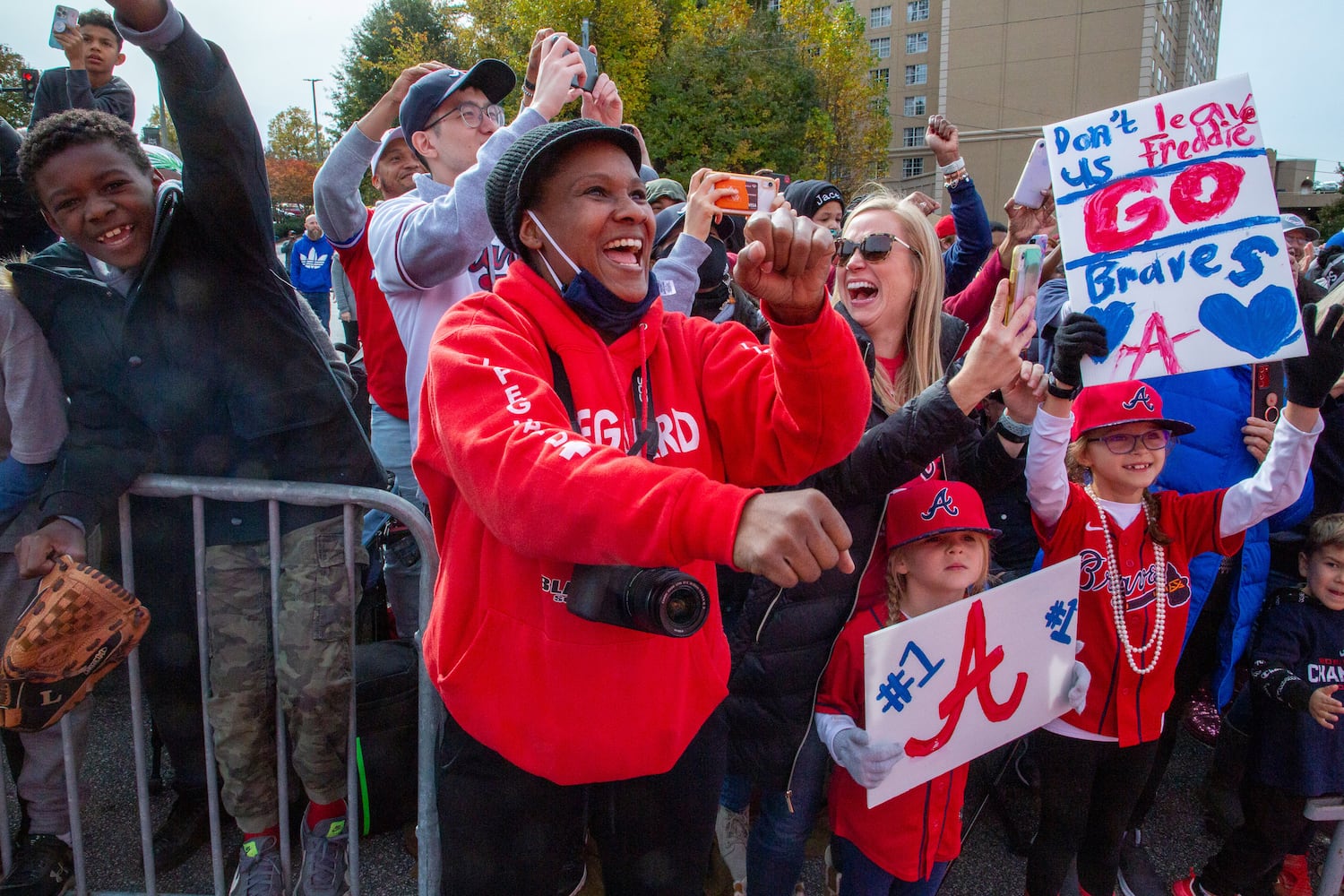 Braves Parade photos