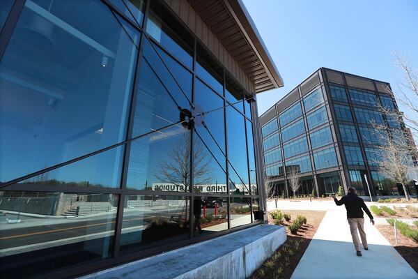 Serta Simmons Bedding's new headquarters is set to open in early April in Doraville.  (Photo: Curtis Compton / ccompton@ajc.com)