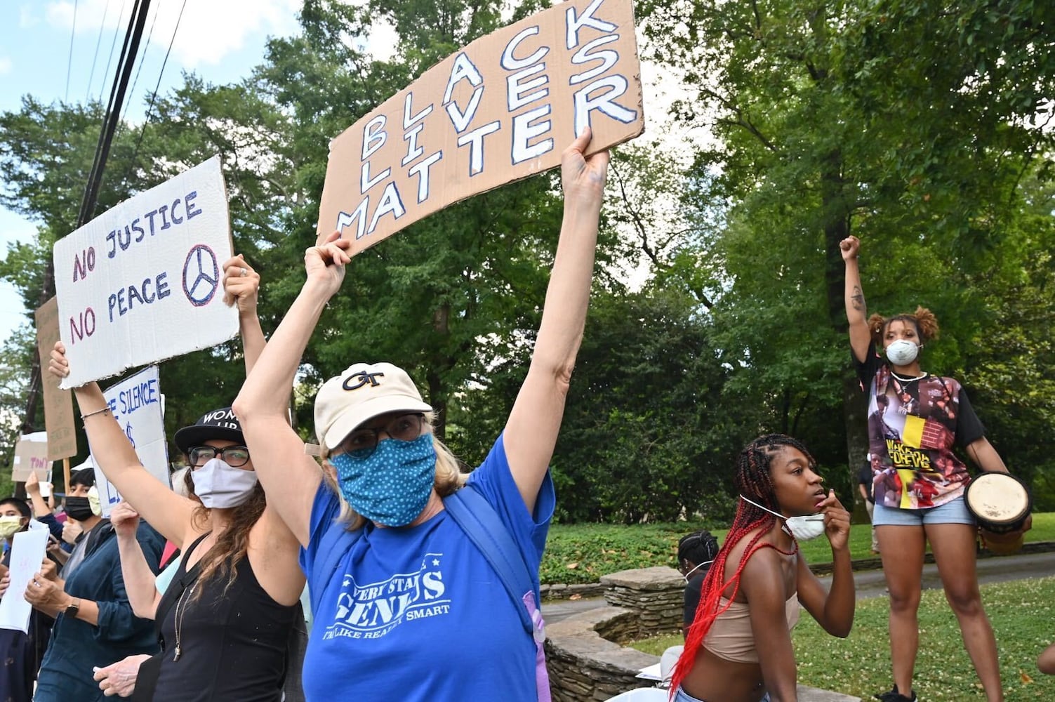 PHOTOS: Atlanta braces for second night of protests