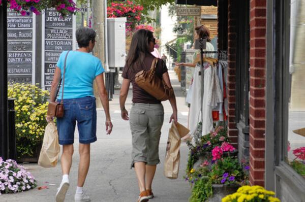 Blowing Rock,'s Main Street is lined with antique stores, boutiques and cafes. 
Courtesy of Todd Bush Photography