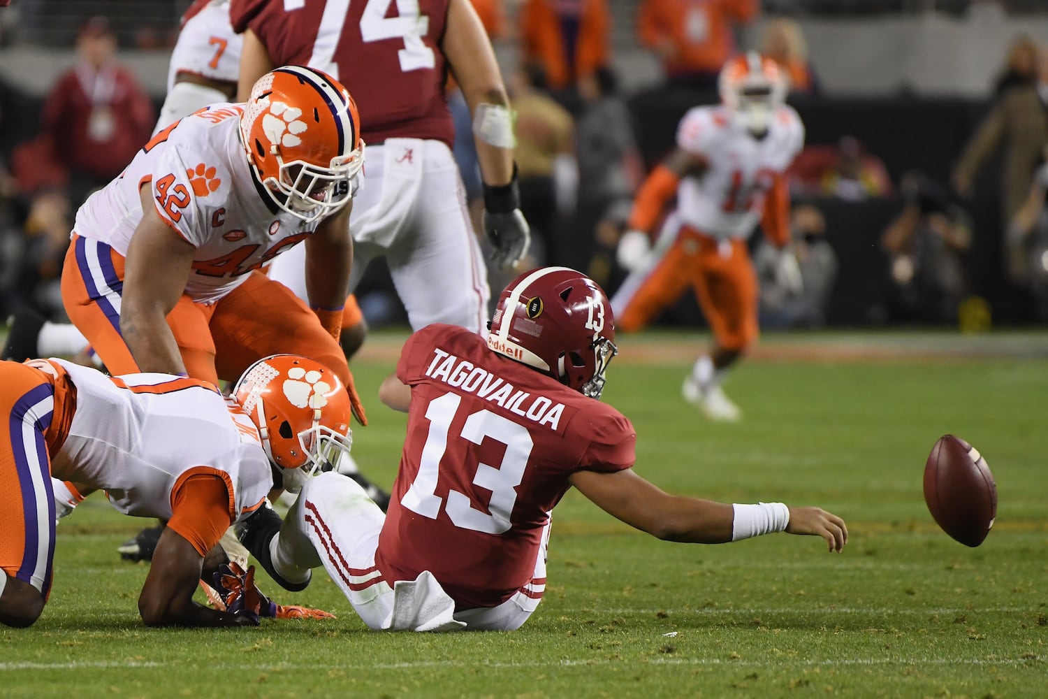 Photos: Alabama, Clemson meet in national championship game