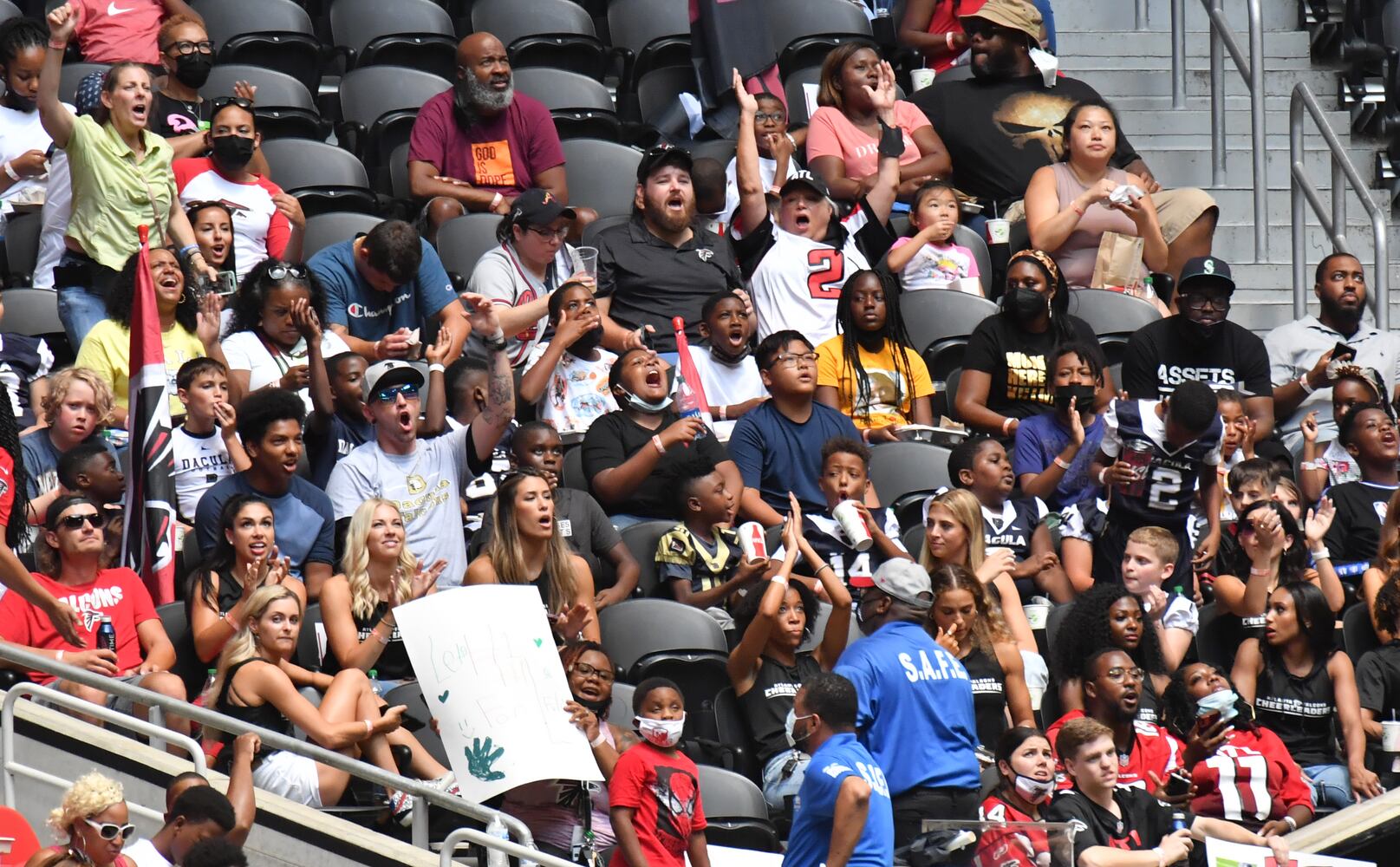 Falcons open practice photo