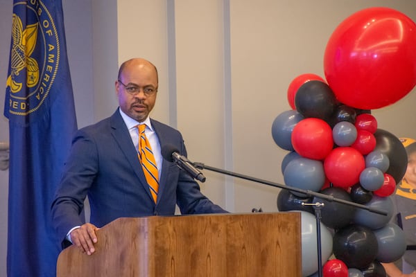 Harold Melton, a former chief justice of the Supreme Court of Georgia, speaks at the 2021 seminar.